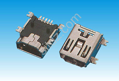 MINI USB 5P F B SMT0.4